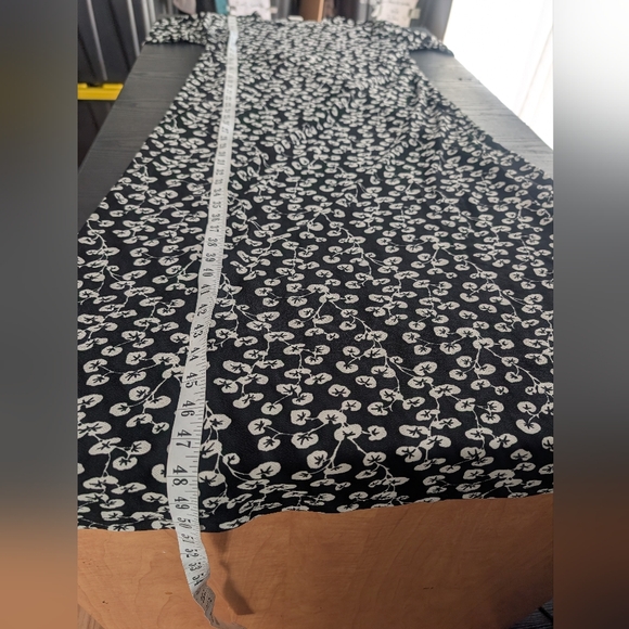 Elegant Floral Long Sleeve Maxi Dress Turkey | Stretchy Modest Style Fit - M/L** - Picture 10 of 12